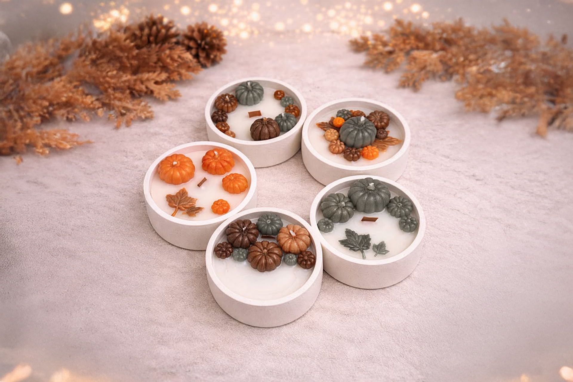 A&D Lume Candle Premium Mum